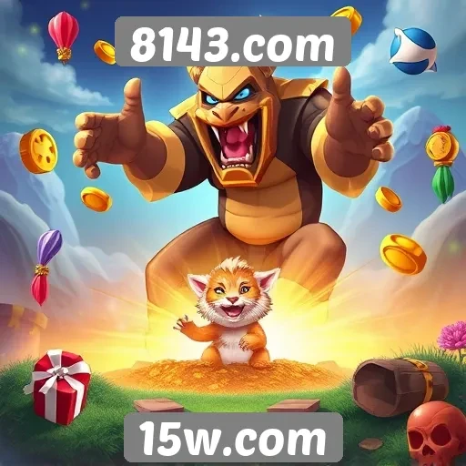 Exploração dos jogos disponíveis no site 8143.com